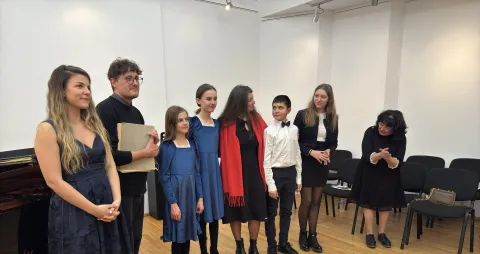 Клавирен рецитал на учениците на АНАСТАСИЯ ДАМЯНОВА