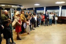 Откриване на изложбата